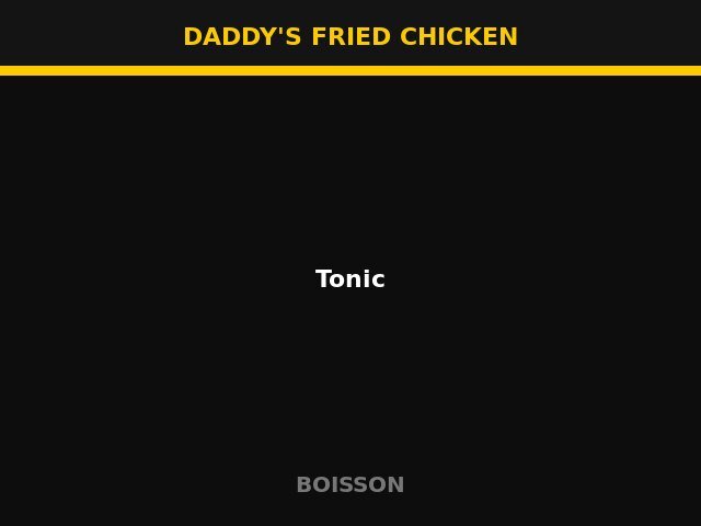 Tonic